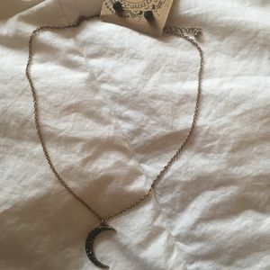 Moon Necklace and Earring Set